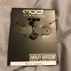 Harley Davidson Belly Button Piercing